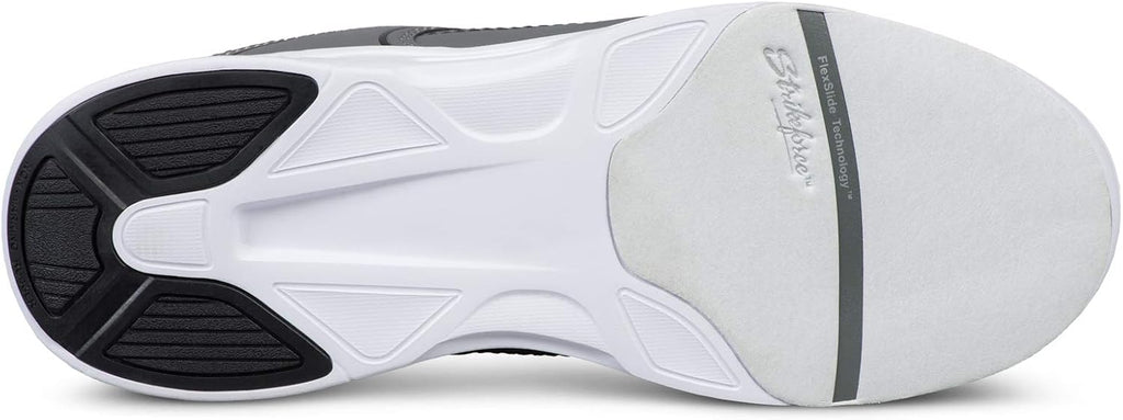 Flyer Lite Slate Men'S Athletic Bowling Shoe with #8 Slide Pad on Both Shoes for Right and Left Handed Bowlers - Available in Medium and Wide