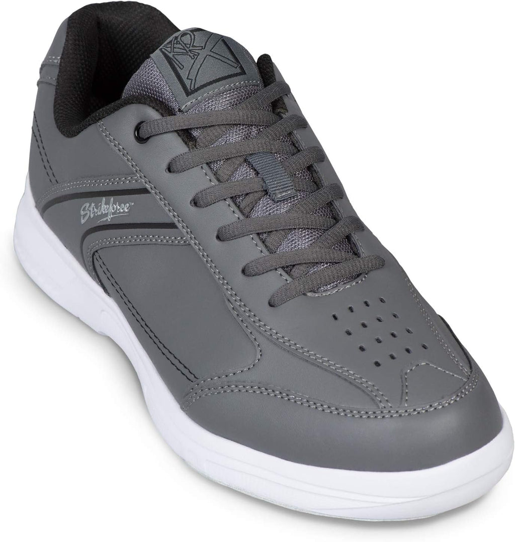 Flyer Lite Slate Men'S Athletic Bowling Shoe with #8 Slide Pad on Both Shoes for Right and Left Handed Bowlers - Available in Medium and Wide