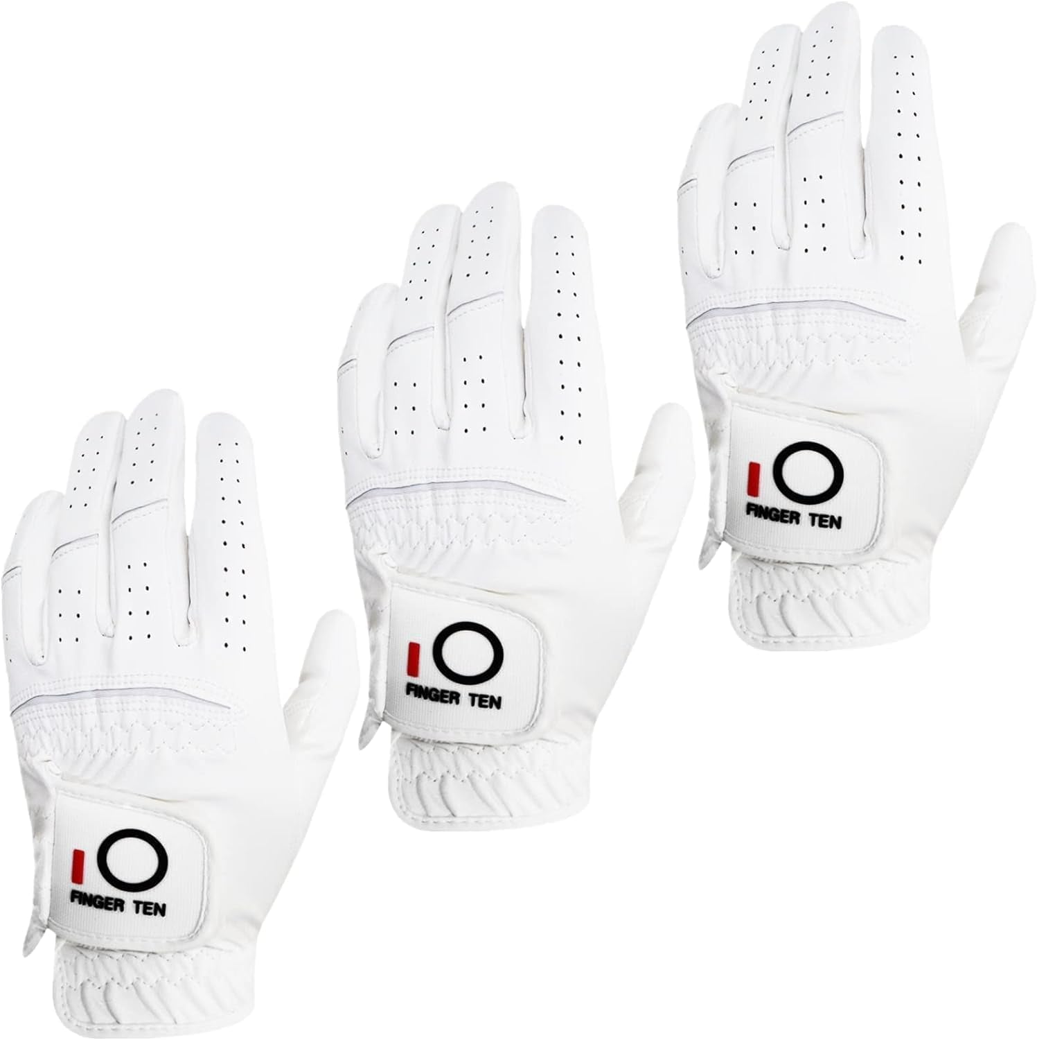 All Weather Grip Golf Gloves Men 3 Pack